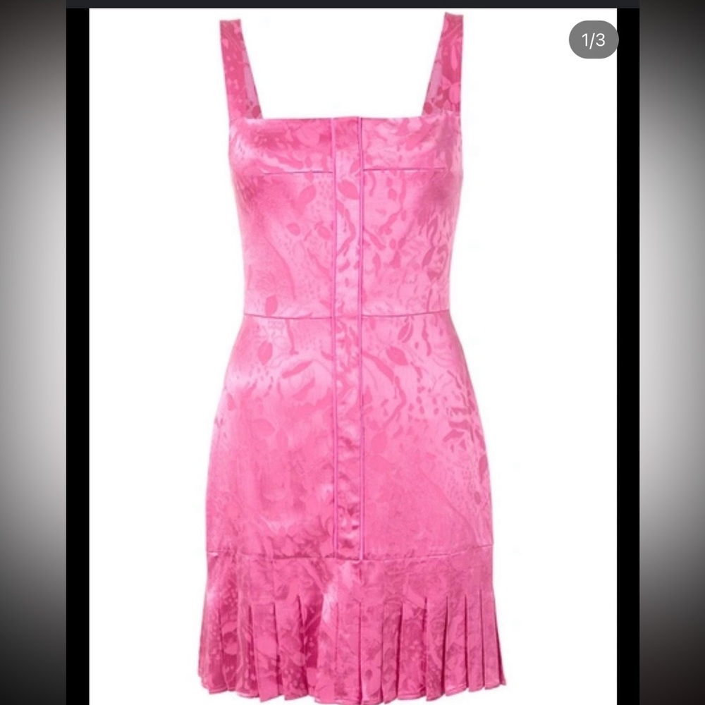 Alexis Mini Pink Floral Dress - Small